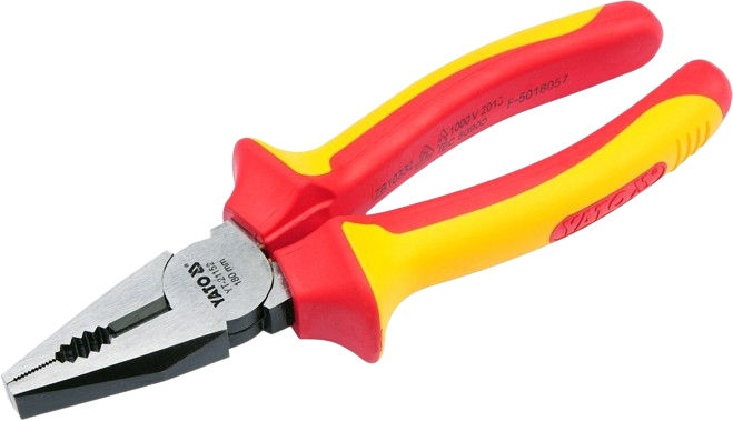 YATO Insulated Combination Pliers 7" - YT-21152