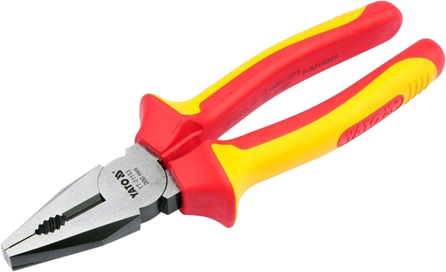 YATO Insulated Combination Pliers 8" - YT-21153