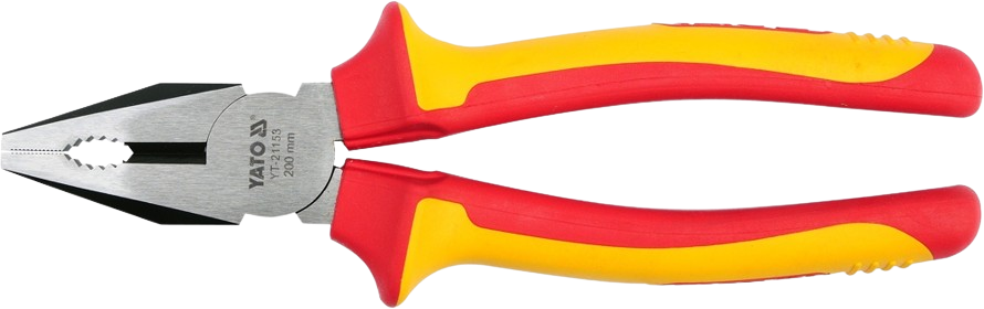 YATO Insulated Combination Pliers 8" - YT-21153