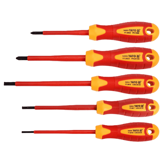YATO Insulated Screwdrivers Set 5Pcs - YT-2827