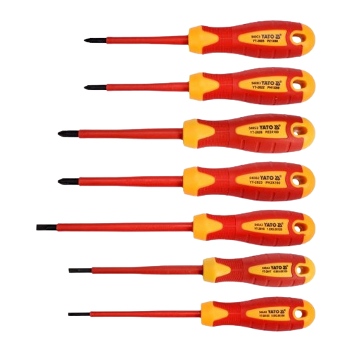 YATO Insulated Screw Driver Set 7Pcs - YT-2828