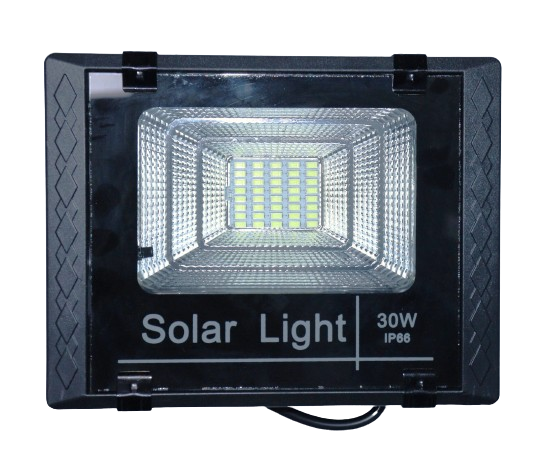 LED Solar Flood Light 3W Daylight with Remote IP65 ALVA - Windsor