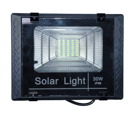 LED Solar Flood Light 3W Daylight with Remote IP65 ALVA - Windsor