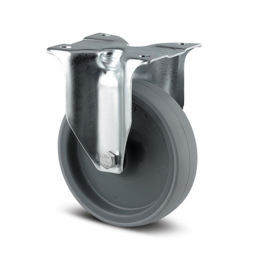 4'' FIXED CASTOR PU THREAD 3478 UAR 1 P62 INDUSTRIAL CASTORS TENTE