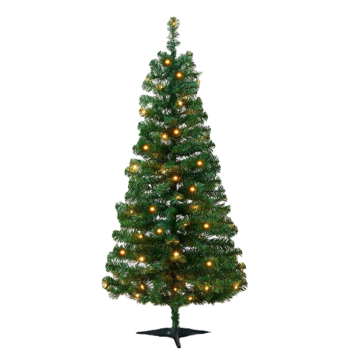 3ft Pre-Lit Christmas Tree with 60 LED Lights – Holiday Decoration