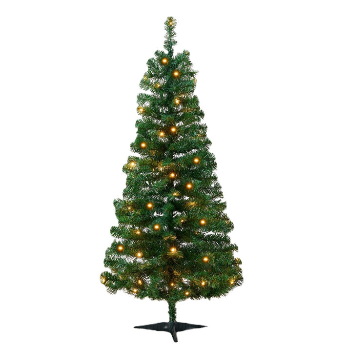 3ft Pre-Lit Christmas Tree with 60 LED Lights – Holiday Decoration ...
