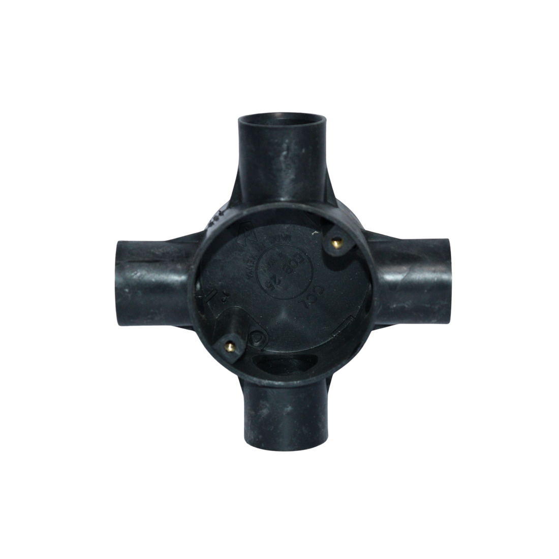 25MM 4 Way PVC Junction Box Black – Simple Pay Home Depot