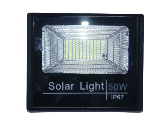 LED Solar Flood Light 5W Daylight with Remote IP65 ALVA - Windsor