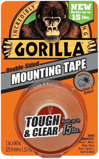 Gorilla Double Sided Tough and Clear Mounting Tape - 6653