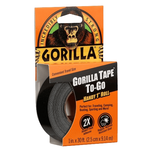 Gorilla Handy Roll Tape Black 1"x3ft - 6115
