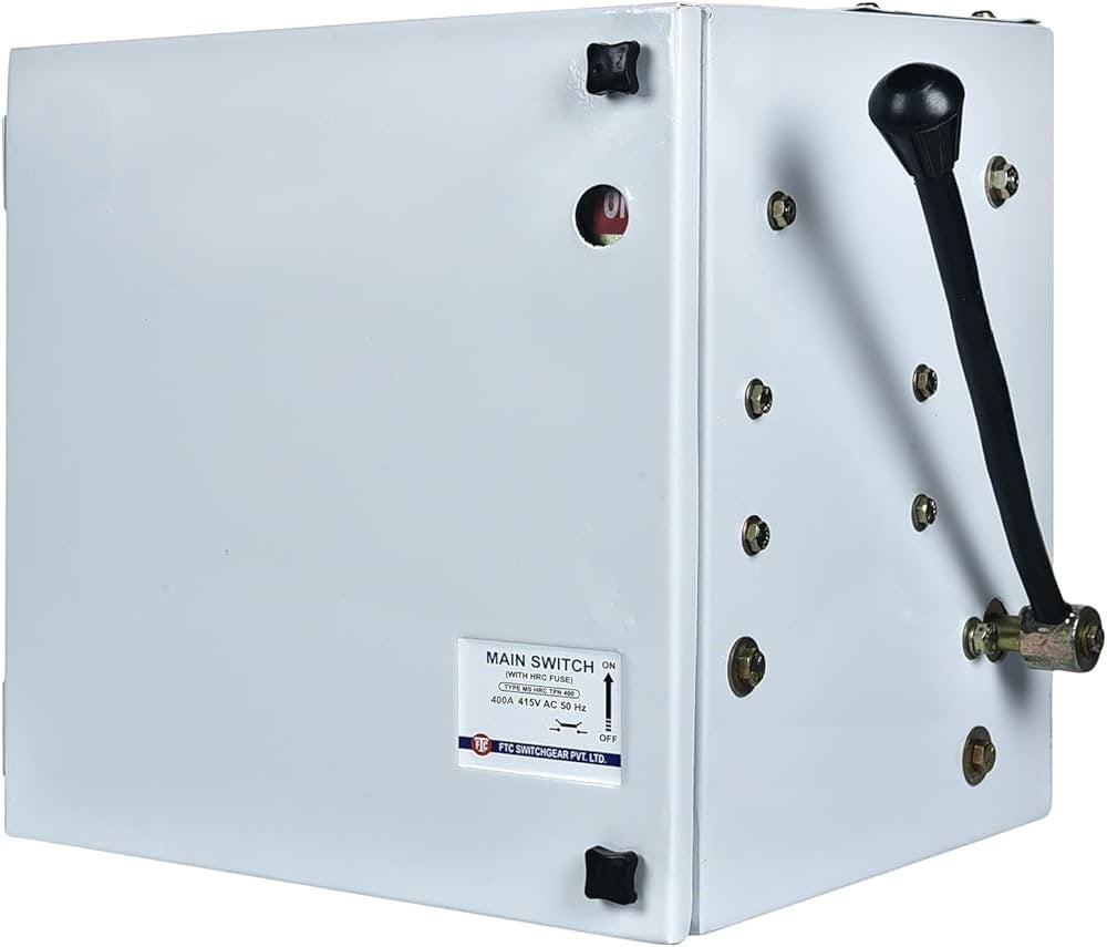 Switch fuse metal side handle