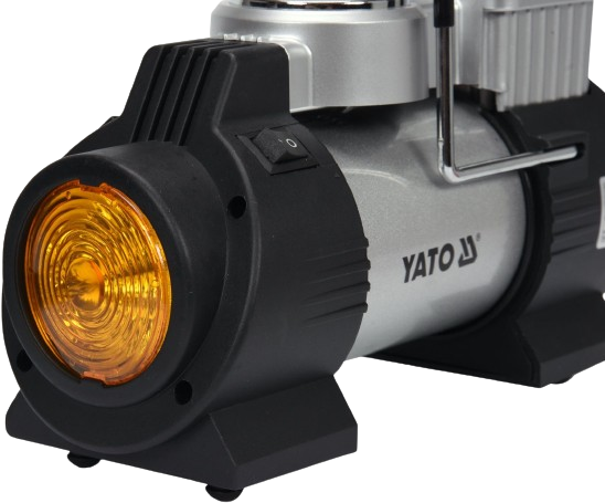 YATO Car Air Compressor 180W with LED Light