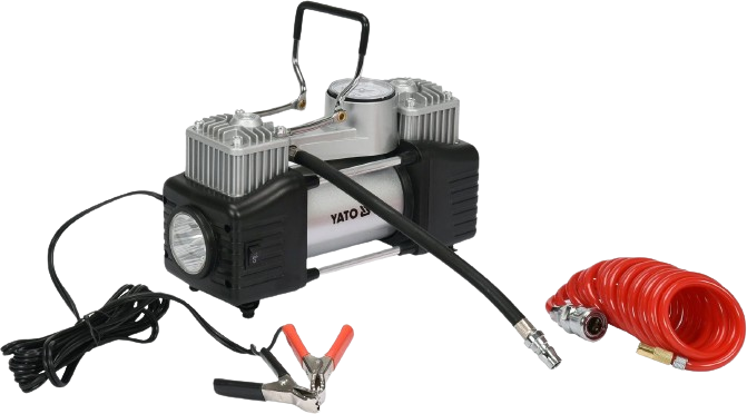 YATO Car Air Compressor with LED 25W - YT-73462