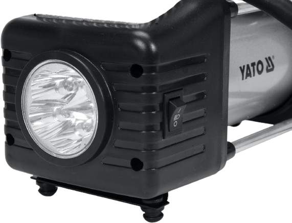 250W Car Air Compressor with LED