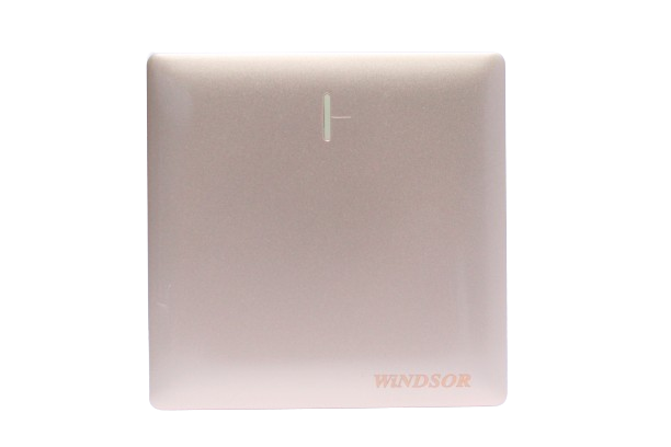 Windsor Innova Gold 1 Gang 1 Way Switch 1A - 9131CH