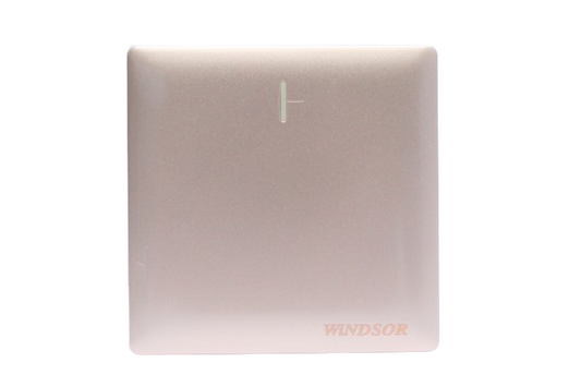 Windsor Innova Gold 1 Gang 1 Way Switch 1A - 9131CH