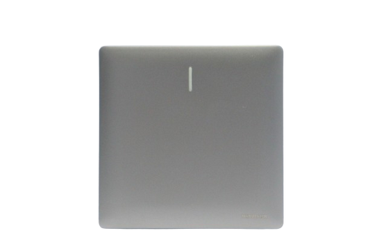 Windsor Innova Grey 1 Gang 1 Way Switch 1A -  9131GR