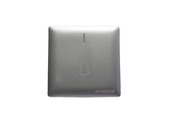 Windsor Innova Grey Bell Switch 1A - 91317EFGR