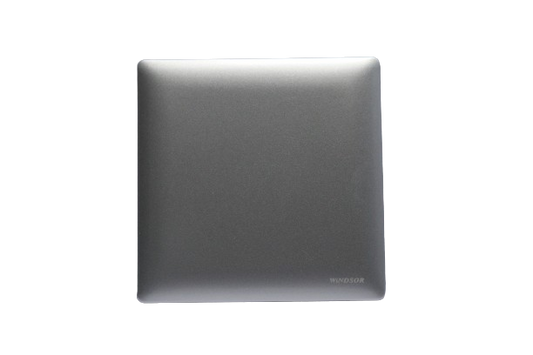 Windsor Innova Grey 1 Gang Blank Plate - 9141GR