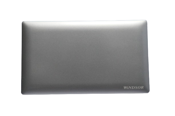 Windsor Innova Grey 2 Gang Blank Plate - 9142GR