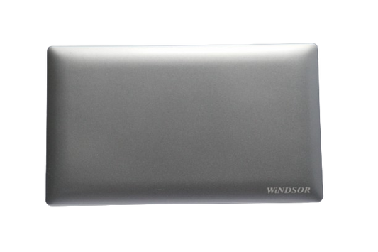 Windsor Innova Grey 2 Gang Blank Plate - 9142GR