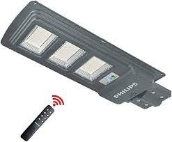 Philips ABS Plastic Essential Smartbright All in One Solar Street Light, Brc1 Led4/765, Solar Street Light with Infra Red Remote