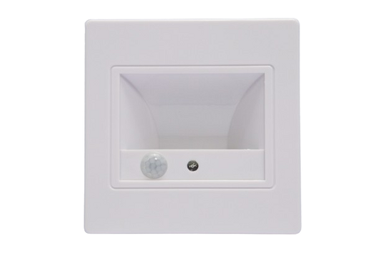 1.5W Wall Light with Sensor White 3K - CHERRY3, ABS WINDSOR