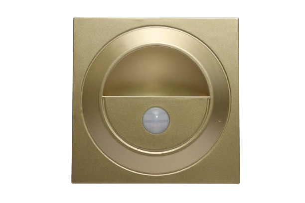 1.5W Wall Light with Sensor Gold 65K - SMILE, PC WINDSOR