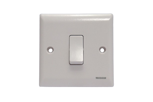 Windsor Ivory 1 Gang 2 Way Switch 1A - E32