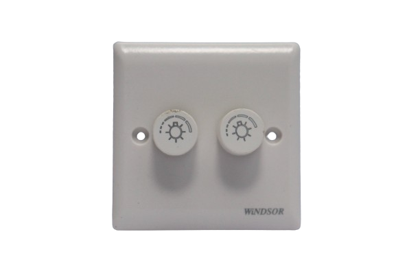 Windsor Ivory 2 Gang 4W Dimmer Switch - E354