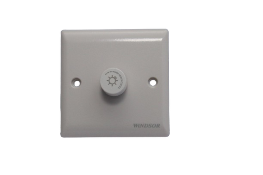 Windsor Ivory 1 Gang 5W Dimmer Switch - E355