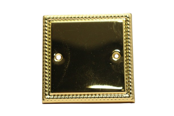 Windsor Noble Gold 1 Gang Blank Plate - G41