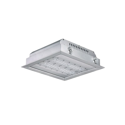 100W LED Light for Gas Stations, 6500K Daylight