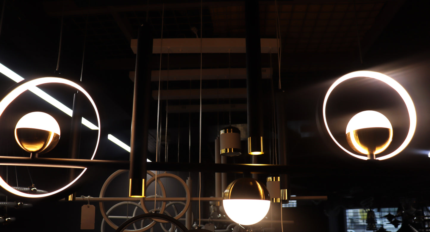 Sunrise Windsor 60W LED Pendant Lamp – 3000K, Model 363-2+2