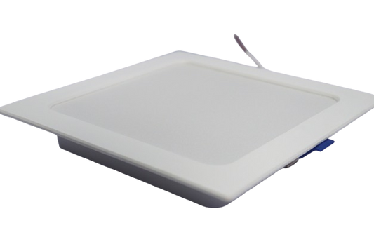 12W Square Flush LED Panel Light, Warm White