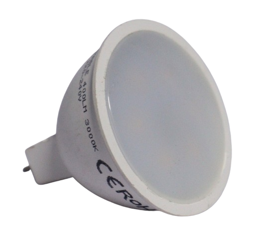 5W Dimmable LED Spotlight, GU10 Base, 220-240V, 400lm, 3000K – Model GU10-5W-SMD