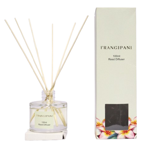 100ml Reed Diffuser – Green Box Frangipani