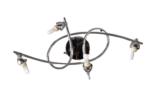 Chroma 4-Spot Square Ceiling Light – 4 x G9, 40W (Bulbs Included)