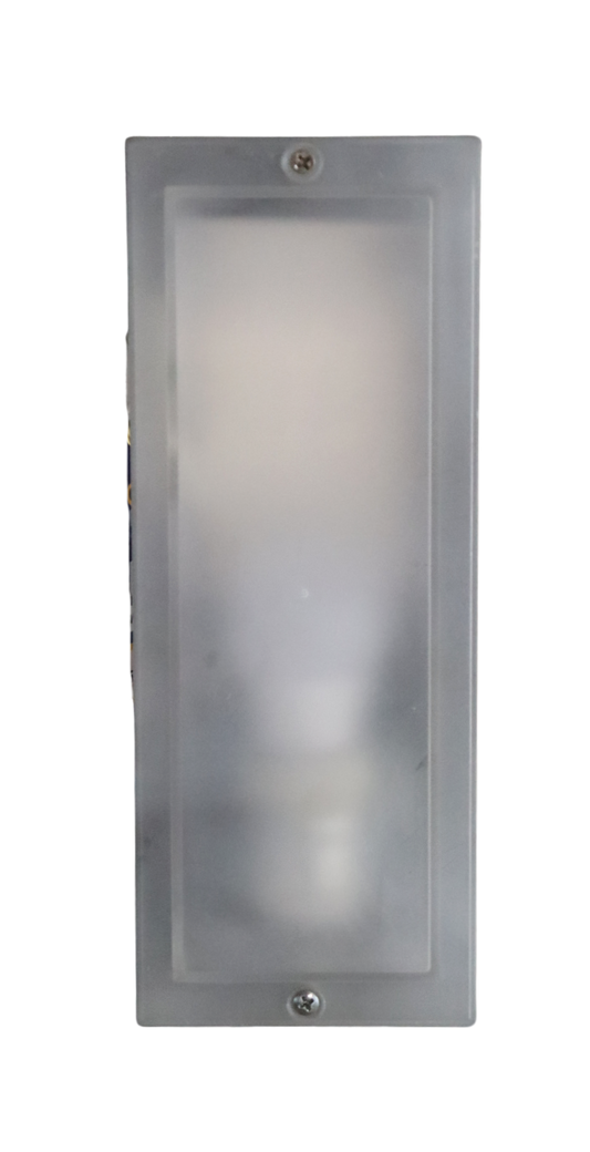 Wall Bulkhead Fitting – Frosted Cover, E27 Base with Switch