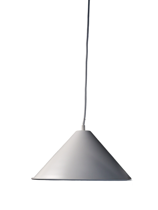 Somerset Modern Hanging Pendant Lamp – White Finish, E27 Base