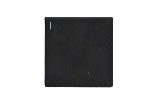 Windsor L&L Range Black Velvet Touch 1 Gang 2 Way Switch 1A - L32B