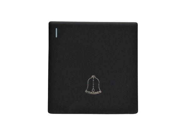 Windsor L&L Range Black Velvet Touch Bell Switch 1A - L317B