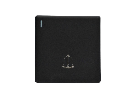 Windsor L&L Range Black Velvet Touch Bell Switch 1A - L317B