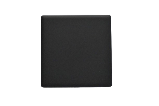 Windsor L&L Range Black Velvet Touch 1 Gang Blank Plate - L41B