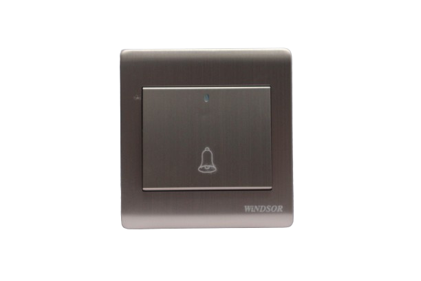 Windsor Metal Silk Gold Bell Switch - MS317J