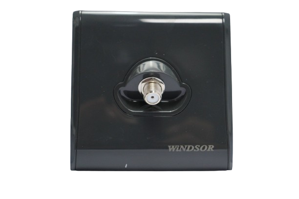 Windsor Pioneer Gun Metal Coaxial Socket - P165DH