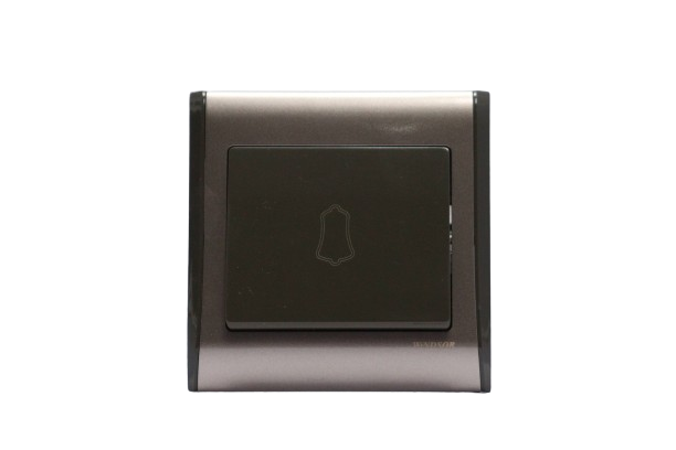 Windsor Pioneer Gun Metal Grey Bell Switch 1A - P317GB