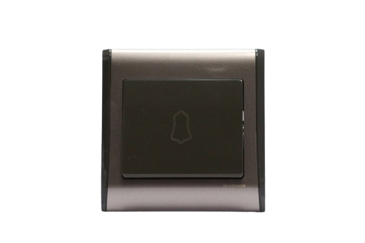 Windsor Pioneer Gun Metal Grey Bell Switch 1A - P317GB