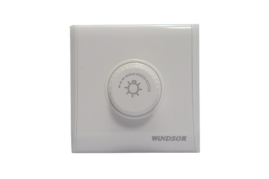 Windsor Pioneer White 1 Gang 5W Dimmer Switch - P355F