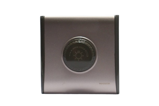 Windsor Pioneer Gun Metal Grey 1 Gang 5W Dimmer Switch, Single Pole - P355GB